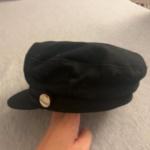 Zara Women's captain hat Black
